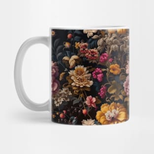 [AI Art] Renaissance Floral Pattern Mug